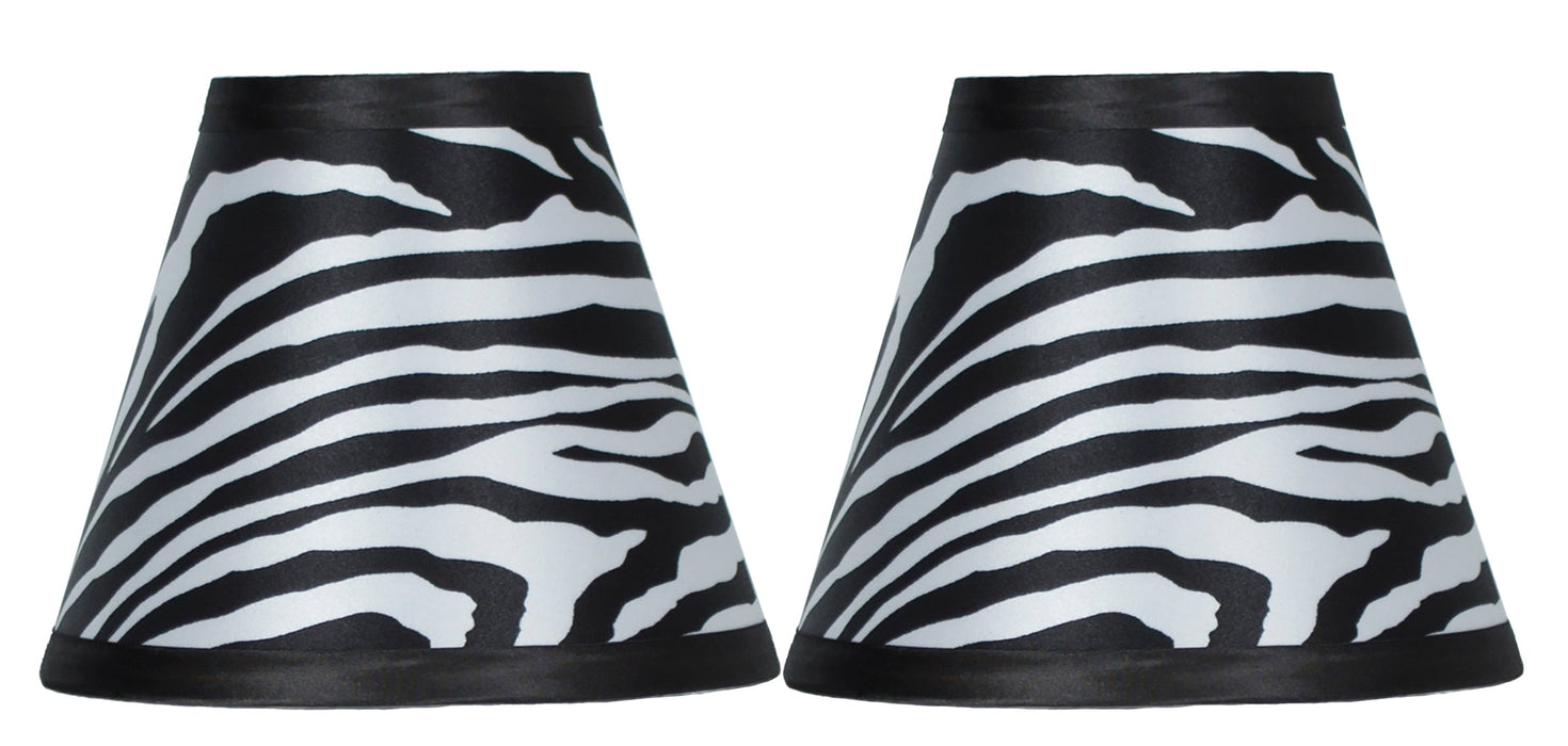 Animal Print 6-inch Chandelier Lamp Shade - 3 Print Options