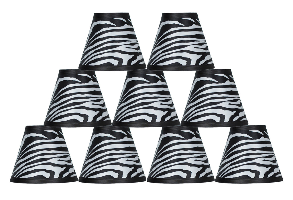 Animal Print 6-inch Chandelier Lamp Shade - 3 Print Options