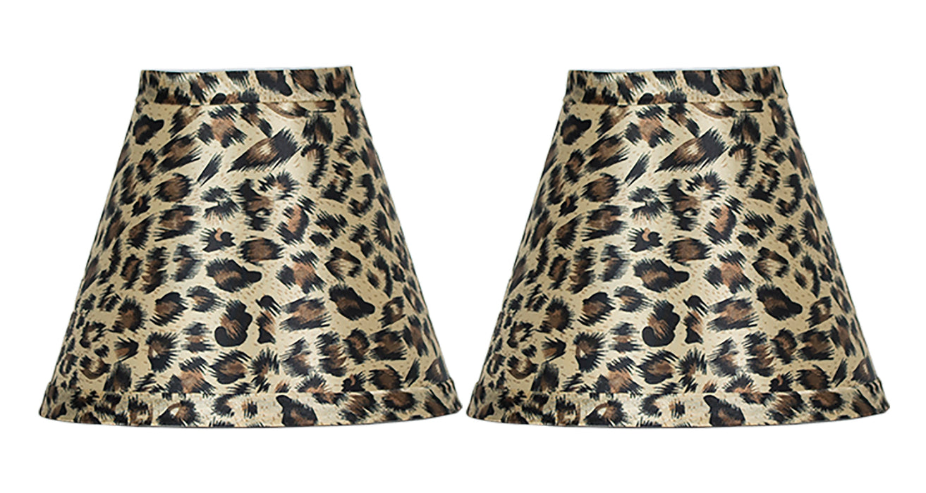 Animal Print 6-inch Chandelier Lamp Shade - 3 Print Options