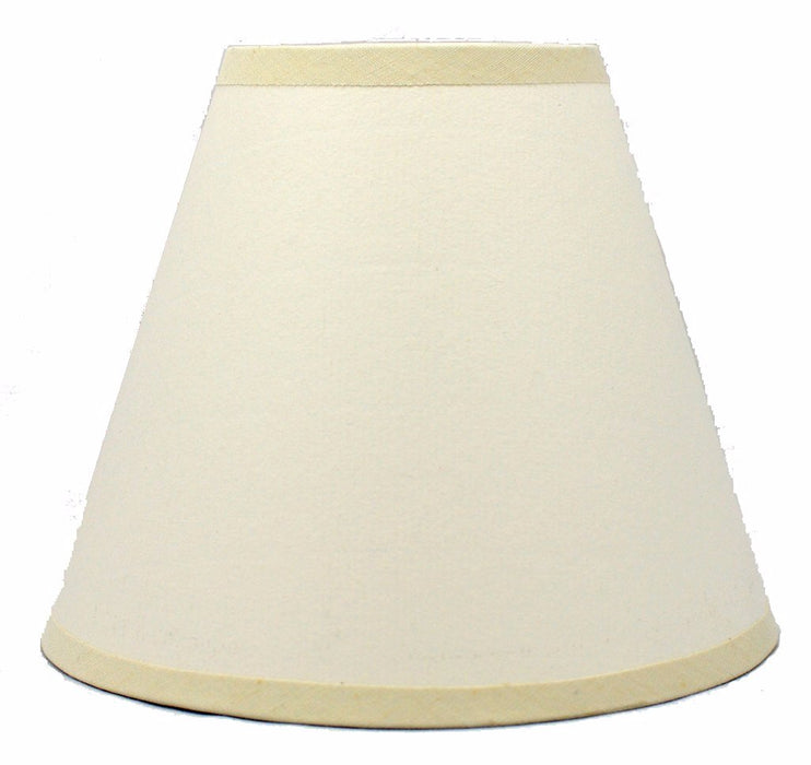 Craft Paper 6-inch Chandelier Lamp Shade - Eggshell