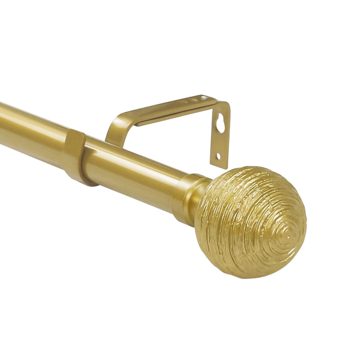 Urbanest 1-inch Diameter Favo Adjustable Single Drapery Curtain Rod