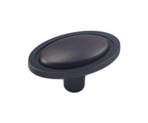Hindley Oval Cabinet Hardware Knob - 4 Finishes