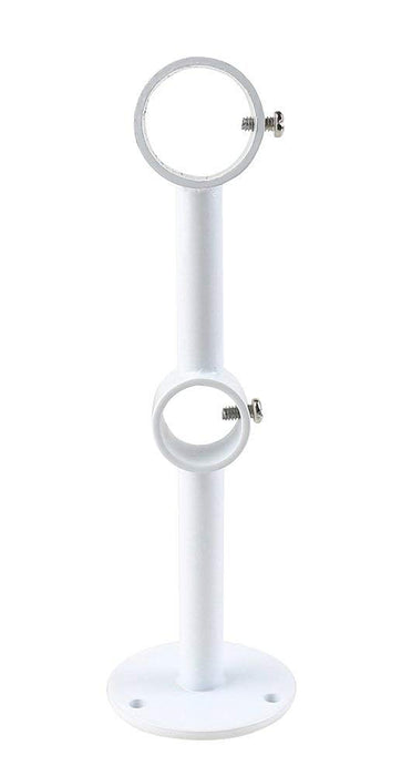 Urbanest Double Ceiling or Wall Bracket, Fits 1-inch Front Rod and 3/4-inch Back Rod