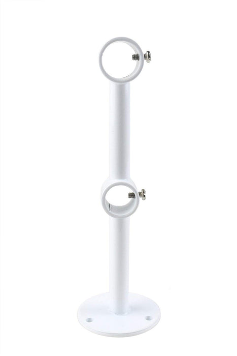 Urbanest Double Ceiling or Wall Bracket, Fits 3/4-inch Front Rod and 5/8-inch Back Rod