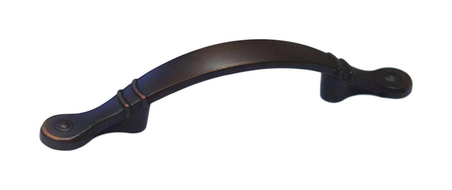 Trent Cabinet Hardware Handle Pull - 3" (76mm) Hole Centers, 10 Pack