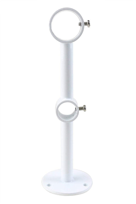 Urbanest Double Ceiling or Wall Bracket, Fits 1-inch Front Rod and 5/8-inch Back Rod