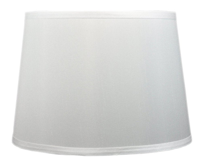French Drum Faux Silk 16-inch Lampshade - 6 Colors