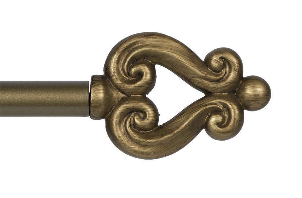 Urbanest 5-8-inch Diameter Harp Adjustable Single Drapery Curtain Rod