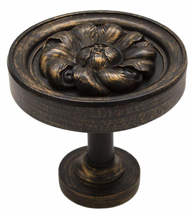 Large Petros Drapery Medallion Holdback - 3 Finishes