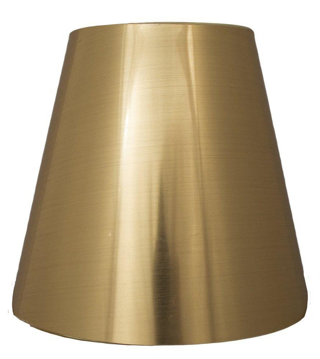 Metallic Hardback 5-inch Chandelier Lamp Shade - 3 Colors