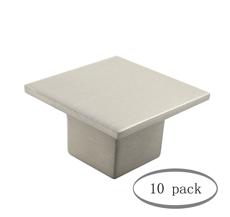 Andrati Cabinet Hardware Knobs, 1 1/2-inch Square