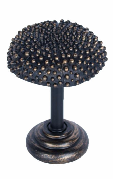 Sea Urchin Drapery Holdback Medallion - 4 Finishes