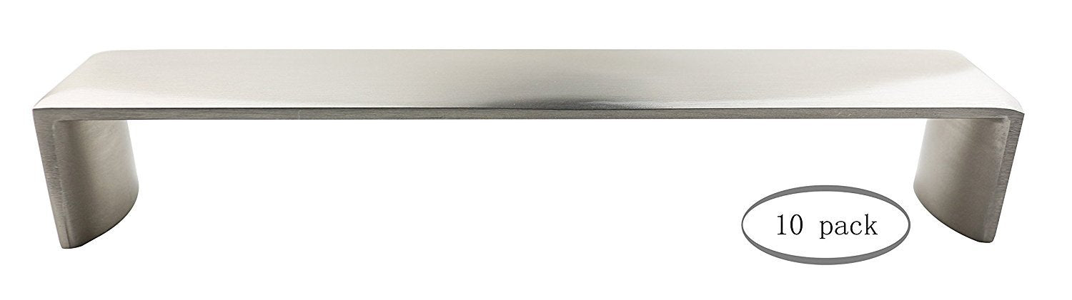 Piatto Cabinet Hardware Pulls, 6 1/8-inch Hole Center