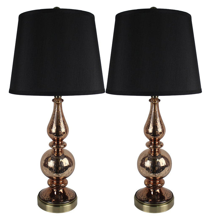 Set of 2 Andelain Table Lamps with Shades