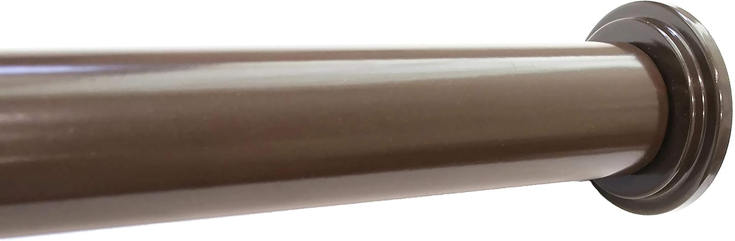 Urbanest Adjustable 1-inch Tension Shower Curtain Rod