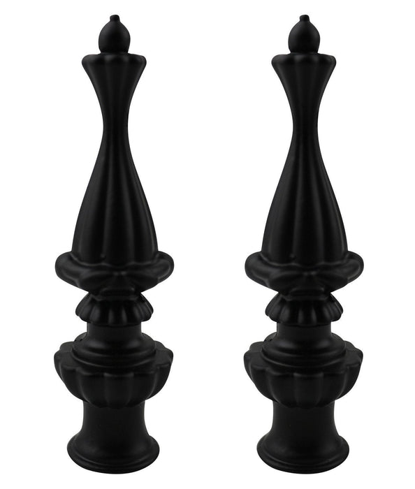 Walton Lamp Finial, 3 3/8-inch Tall