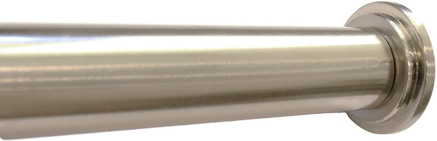 Urbanest Adjustable 1-inch Tension Shower Curtain Rod