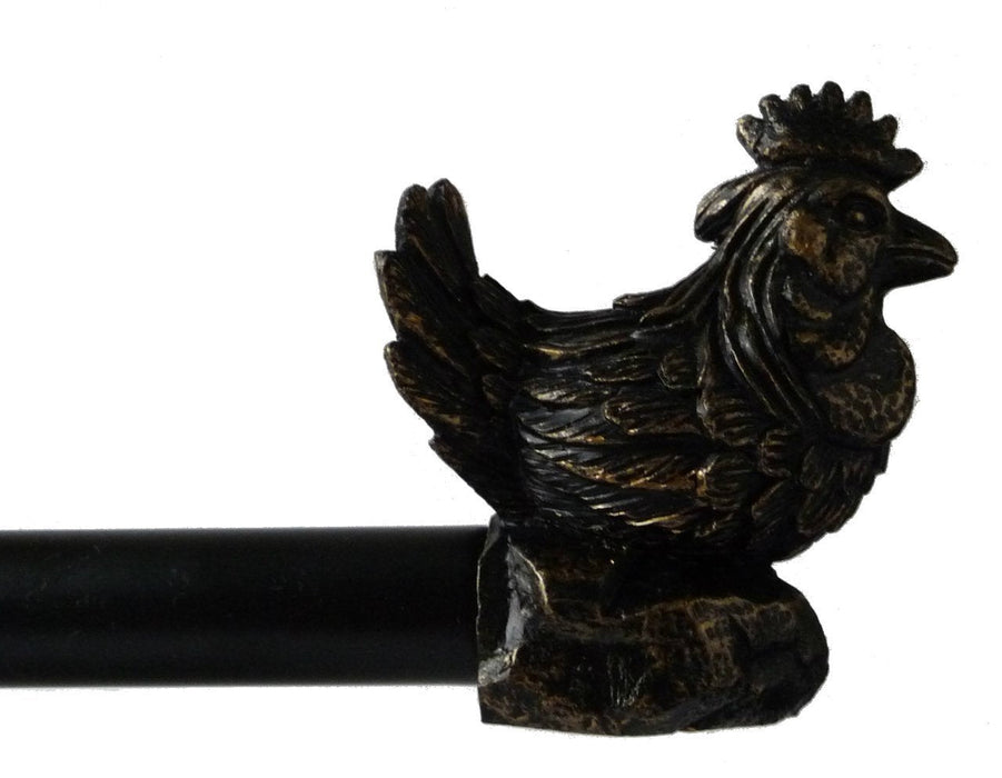 Urbanest 3-4-inch Rooster Adjustable Curtain Rod