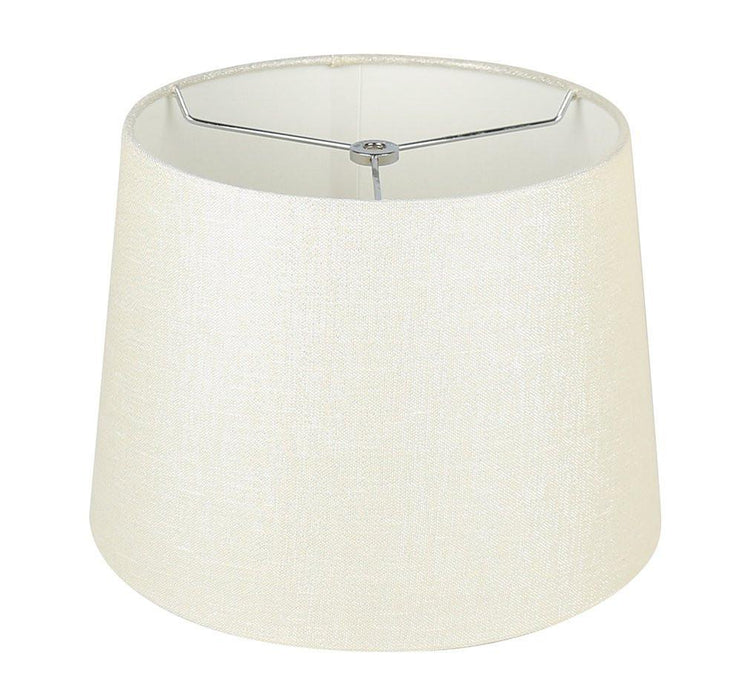 French Drum Metallic Fabric Lamp Shade