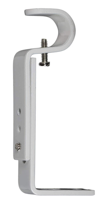 Adjustable Bracket for 1/2-inch and 5/8-inch Curtain Drapery Rod - 7 Finishes