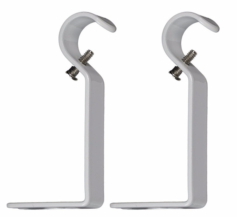 3/8-inch and 1/2-inch Non-Adjustable Curtain Drapery Rod - 7 Finishes