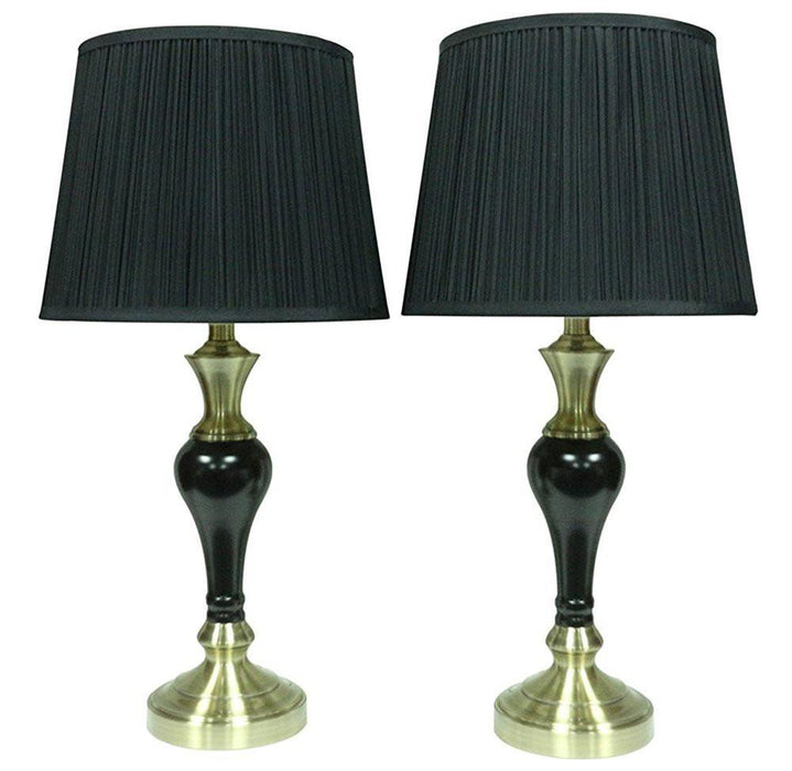 Lincolnshire Table Lamps with Shades - 5 Colors