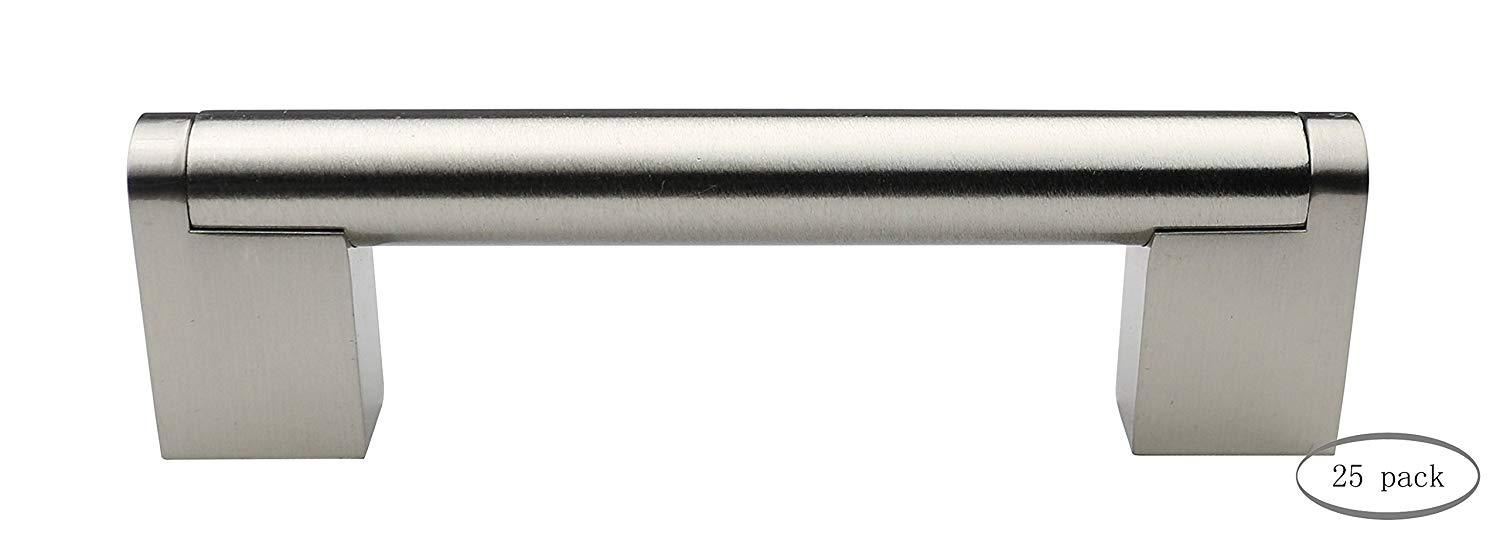 Urbanest Set of 25 Cabinet Pulls, Brushed Satin Nickel