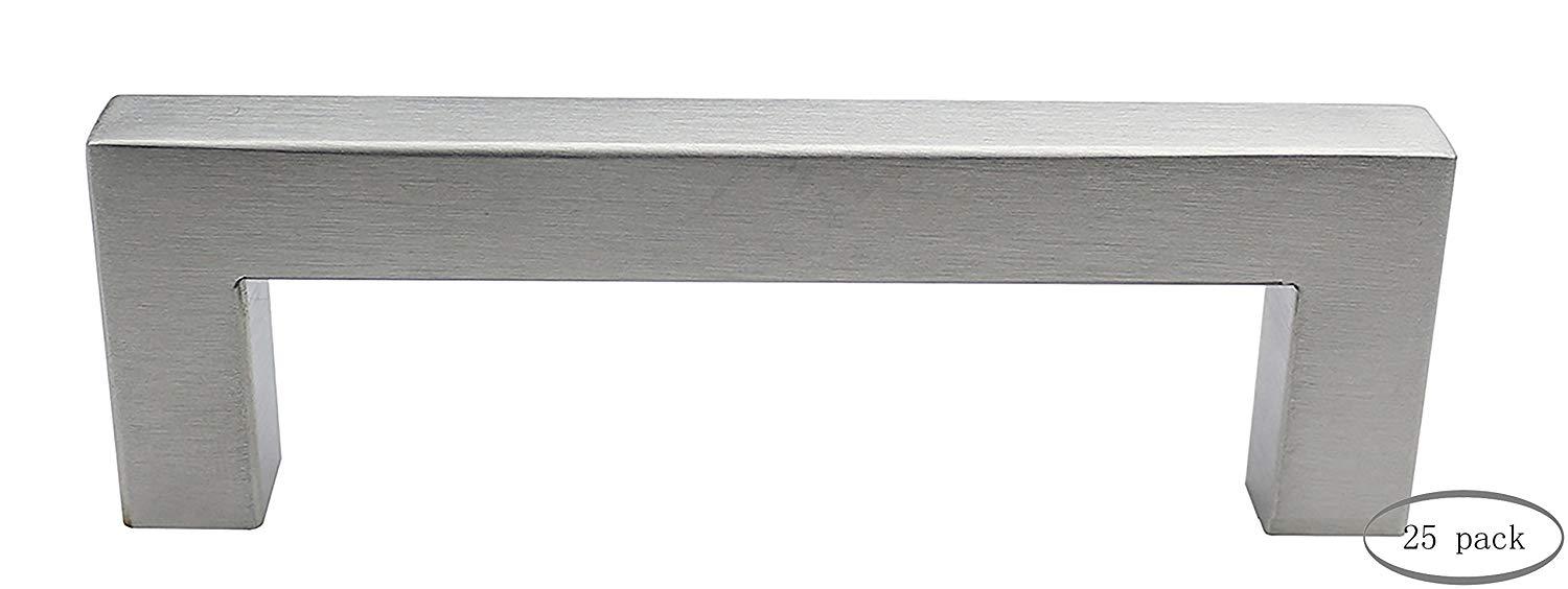 Urbanest Set of 25 Cabinet Pulls, Brushed Satin Nickel