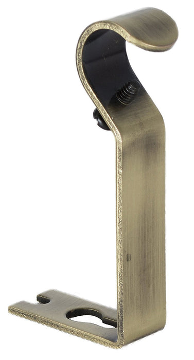 3/8-inch and 1/2-inch Non-Adjustable Curtain Drapery Rod - 7 Finishes