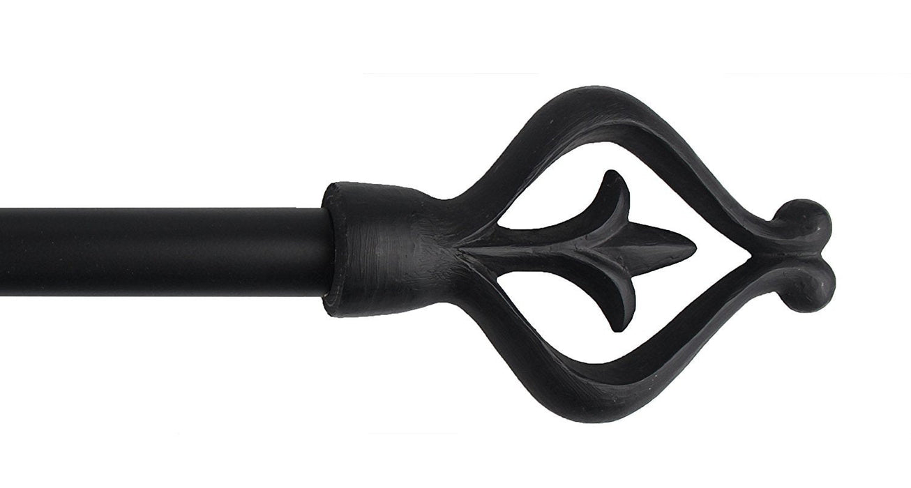 Urbanest 1-inch Diameter Diano Adjustable Single Drapery Curtain Rod