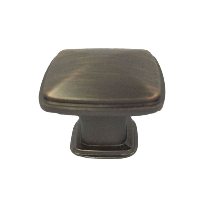 Alston Cabinet Hardware Knob 1-1/4 Inch Square - 25 Pack