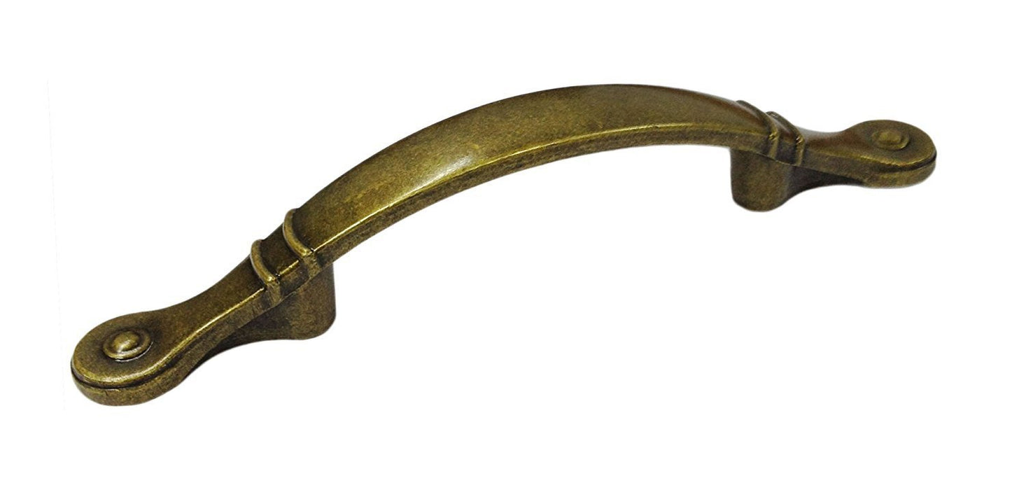 Trent Cabinet Hardware Handle Pull - 3" (76mm) Hole Centers, 10 Pack