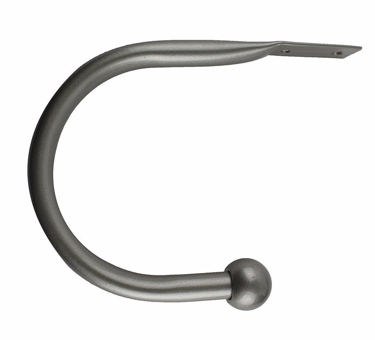 Curtain Drapery Holdback Tie-back, Steel, 7" Wide 5" Deep