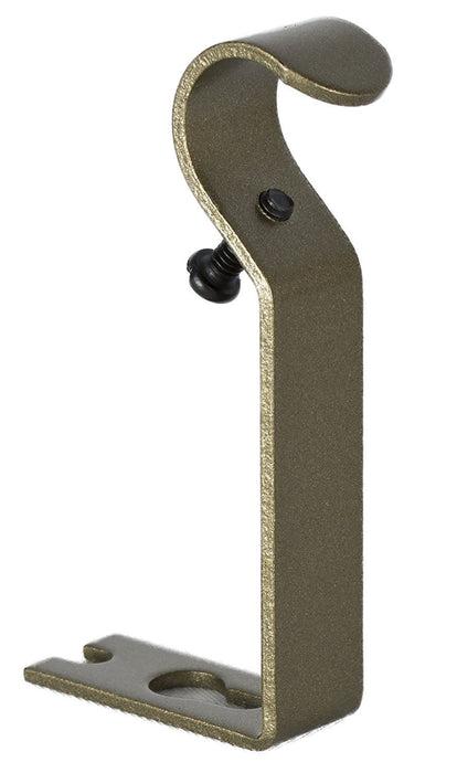 3/8-inch and 1/2-inch Non-Adjustable Curtain Drapery Rod - 7 Finishes