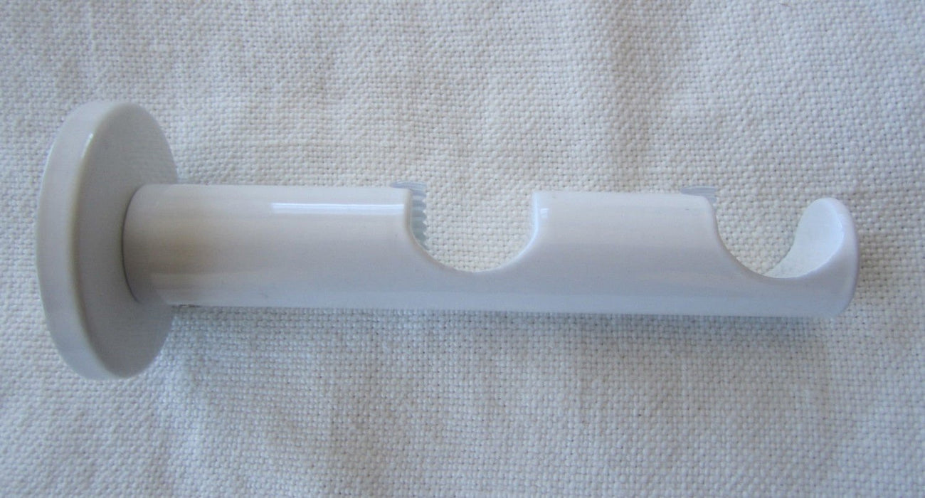 Zinc Cast Double Curtain Rod Bracket for 3/4" Rod - 5 Finishes