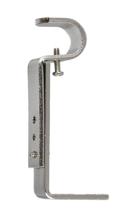 Adjustable Bracket for 1/2-inch and 5/8-inch Curtain Drapery Rod - 7 Finishes