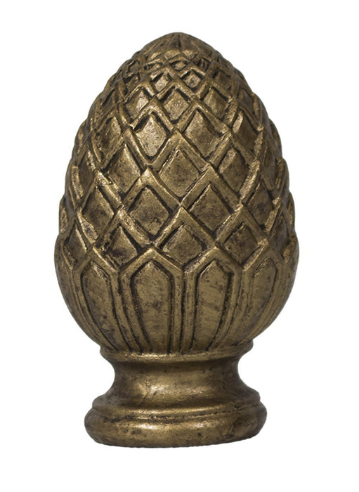 Pineapple Lamp Finial, 2-inch Tall