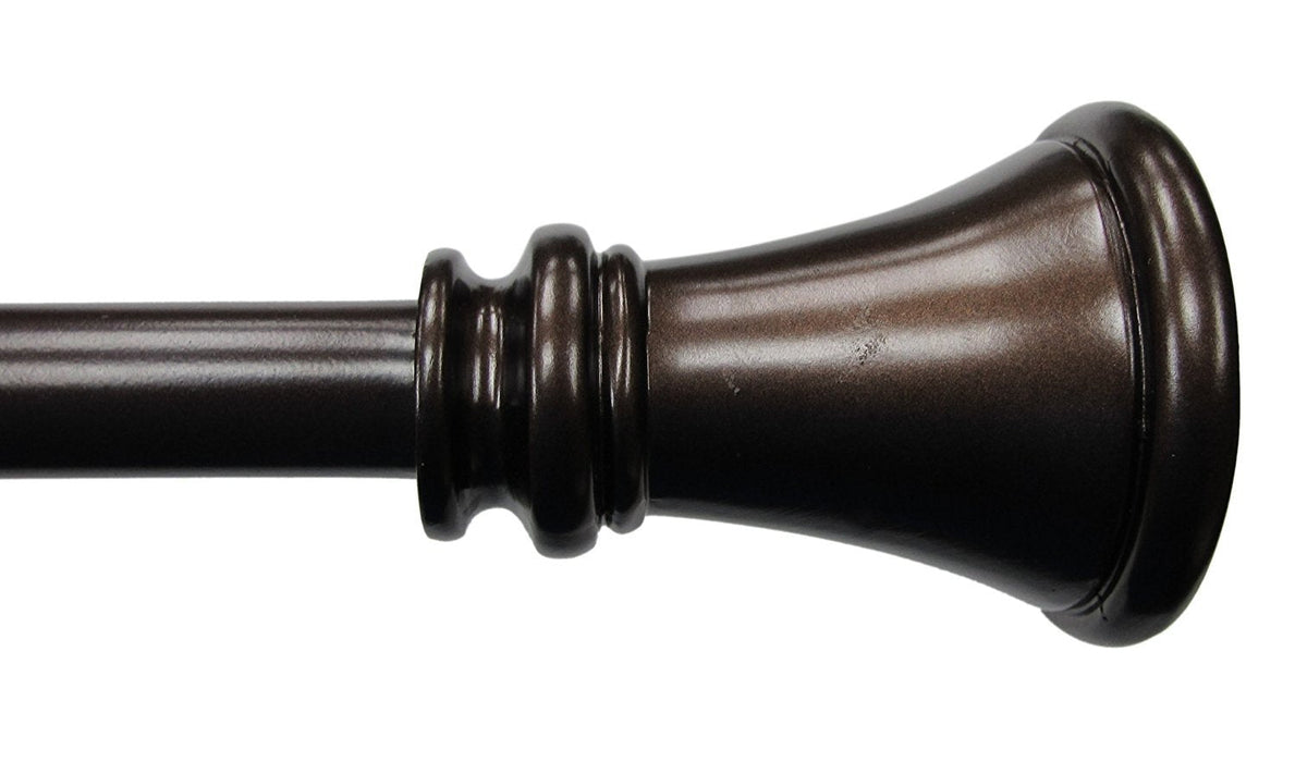 Urbanest Mission Window Curtain Drapery Rod Set