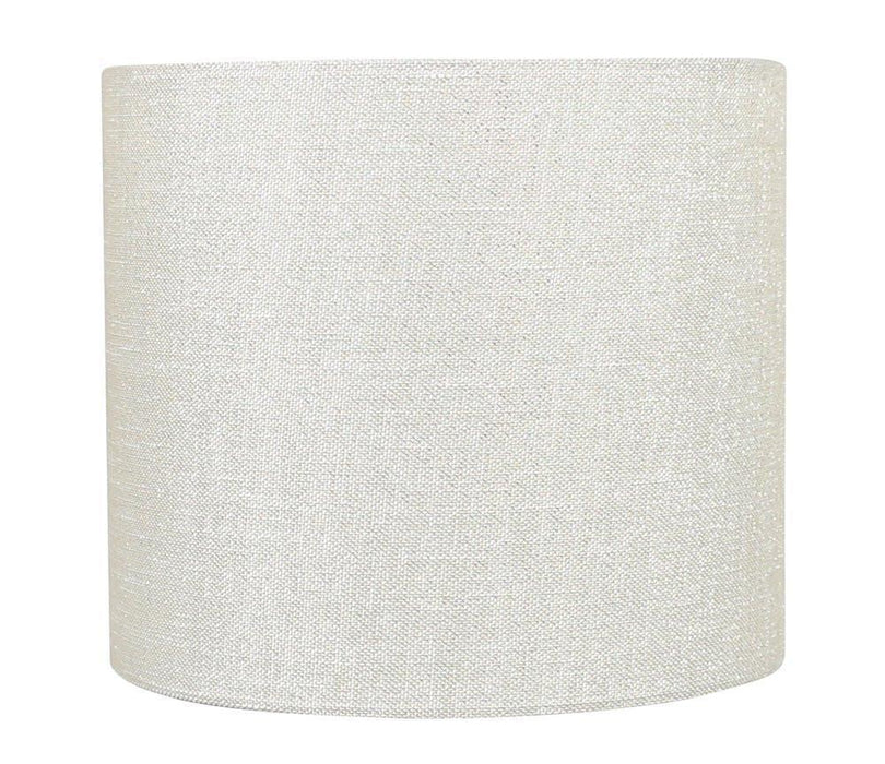 Classic Drum Metallic Fabric Lampshade - 4 Colors