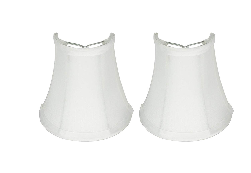 Set of 2 3x5x5" Clip-on Wall Sconce Half Shade