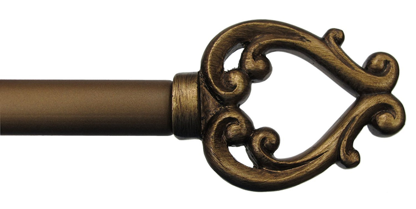 Urbanest Key Curtain Drapery Rod Set