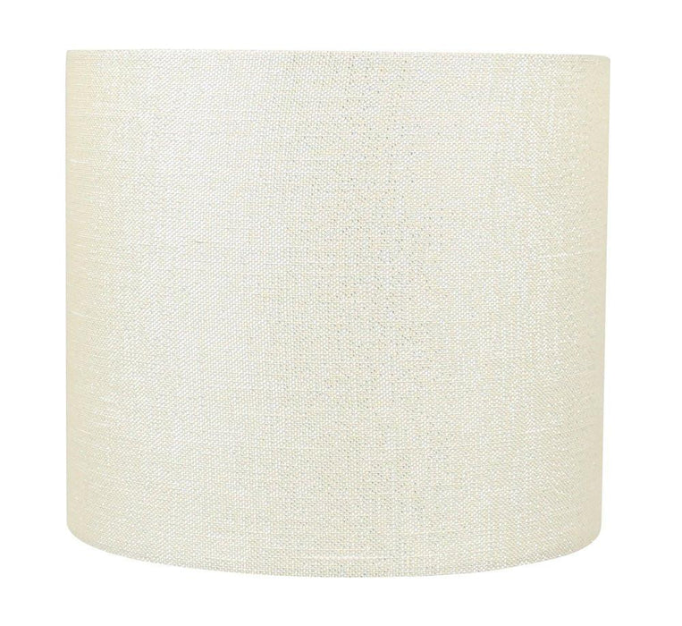 Classic Drum Metallic Fabric Lampshade - 4 Colors