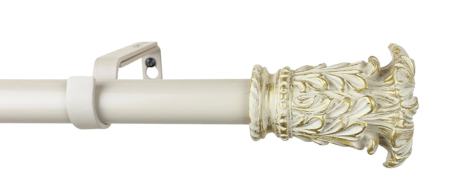 Urbanest 1-inch Diameter Chilton Adjustable Single Drapery Curtain Rod