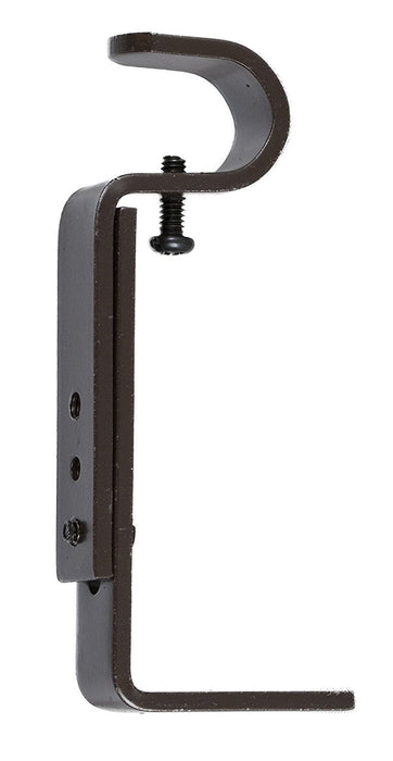 Adjustable Bracket for 1/2-inch and 5/8-inch Curtain Drapery Rod - 7 Finishes