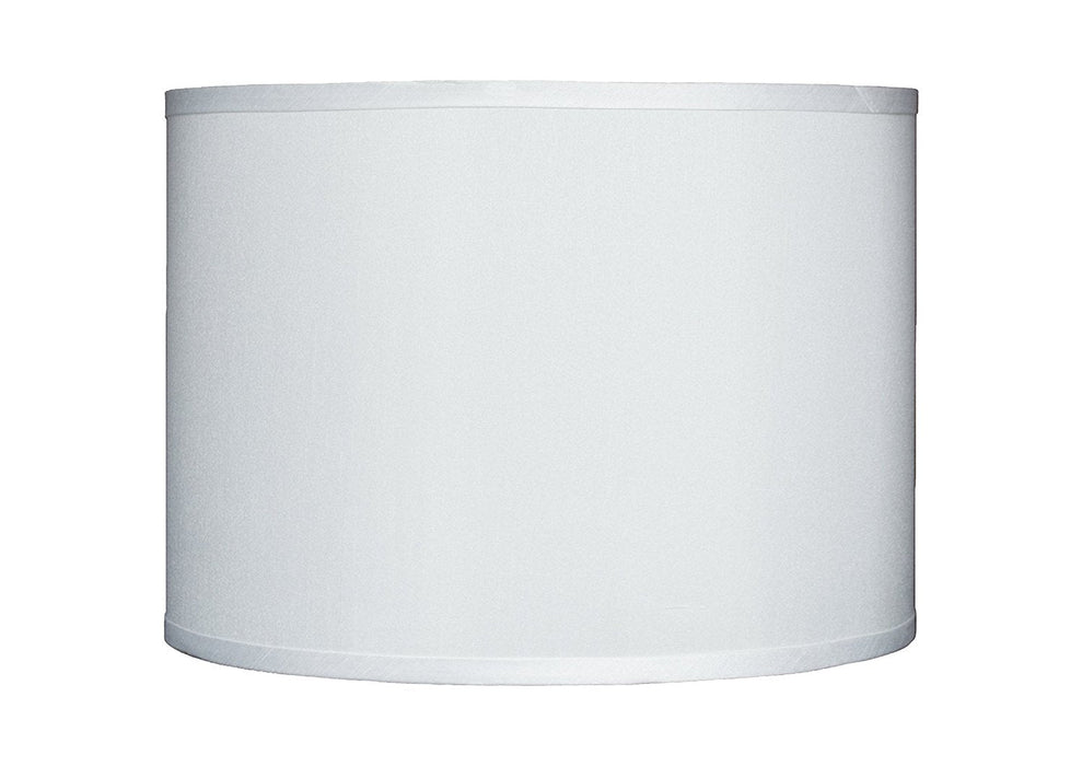 Faux Silk Drum Lampshade, 14-inch By 14-inch By 10-inch, Spider Fitter