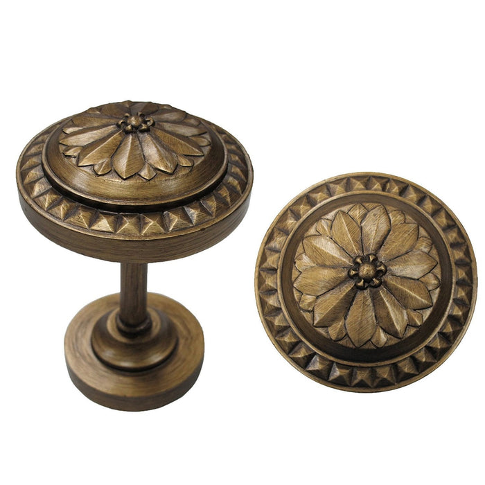 Colette Designer Decor Drapery Medallion Holdback - 5 Finishes