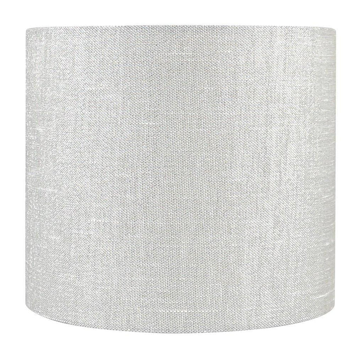 Classic Drum Metallic Fabric Lampshade - 4 Colors