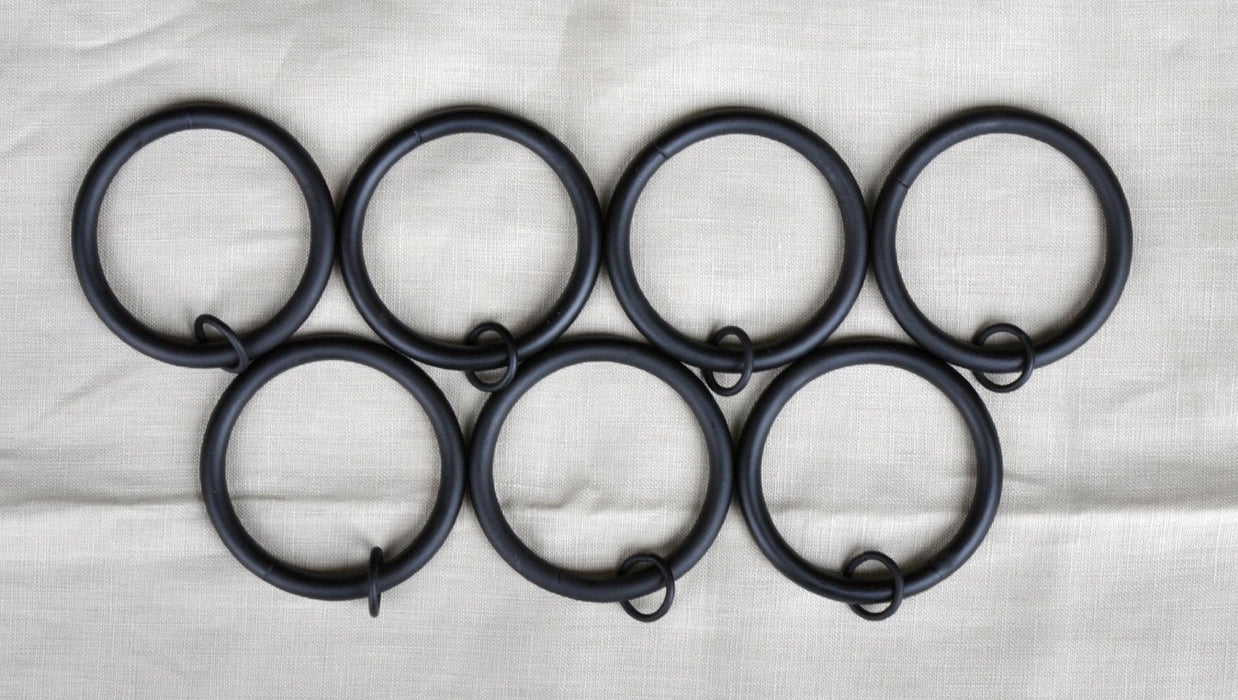 3-Inch Metal Curtain Eyelet Rings - 7 Finishes