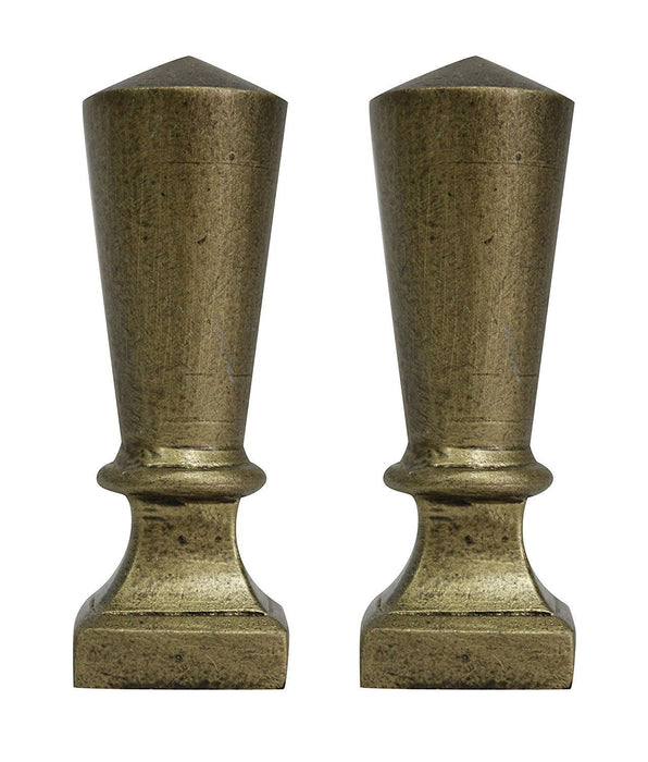 Olivet Lamp Finial, 2 1/2-inch Tall