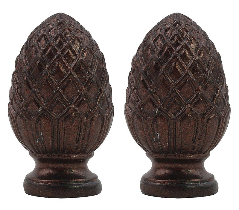 Pineapple Lamp Finial, 2-inch Tall